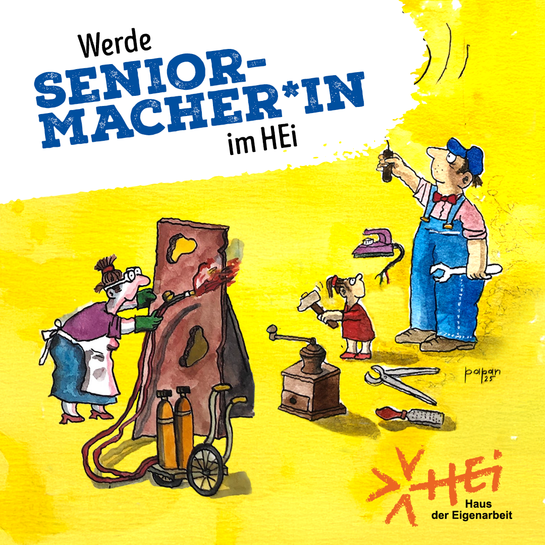 Werde „Senior-Macher*in“ im HEi!